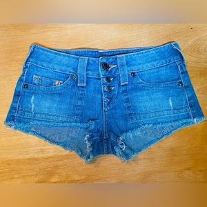 True Religion Jean Shorts